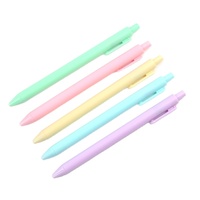 Stylo bille Y620 en plastique recouvert de caoutchouc, 0,5 mm, multicolore, macaron, mignon, coloré, idéal pour le bureau et l'école