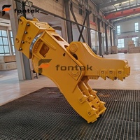 Pulvérisateur hydraulique rotatif FONTEK pour excavatrice de 20 tonnes