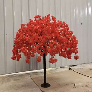 En gros, Arbre de cerisier artificiel Sakura pleureur rose et blanc pour intérieur, 3ft, 4ft, 5ft, 6ft, 7ft, 8ft, 10ft, Centre de table pour mariage - Product Image 5