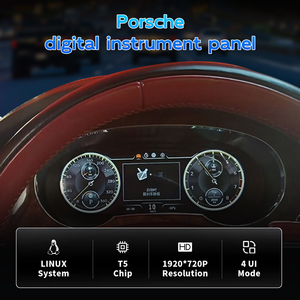 Afficheur numérique du tableau de bord Bentayga, compteur de vitesse, Apple CarPlay, Android Auto pour Bentley Bentayga 2017-2019 - Product Image 2