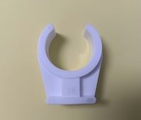 Collier de serrage pour tuyau simple en plastique en forme de U, clip pour tuyau, accessoires en PE