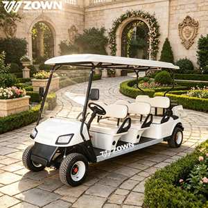 2026 Upgraded 4 Wheel Electric <b>Golf</b> Cart 2/4/6 Seater Customizable <b>Lithium</b> <b>Battery</b> <b>Golf</b> <b>Trolley</b> - Product Image 1