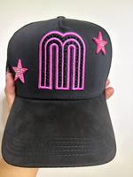 Topi Trucker Eropa Amerika Belanda Bordir Alfabet, Topi Baseball Jaring Barbas Modis untuk Olahraga, untuk Grosir