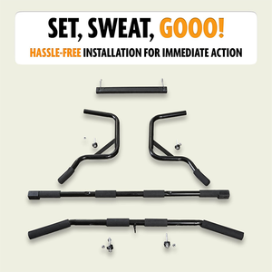 PB8104 Barra Professionale per <span class=keywords><strong>Trazioni</strong></span> da <span class=keywords><strong>Porta</strong></span>, Senza Viti e Antiscivolo - Product Image 3