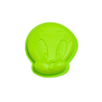 Moule à gâteau en silicone écologique en forme de dessin animé, pour tester les aliments, compatible four et micro-ondes, passe au lave-vaisselle, outil de pâtisserie