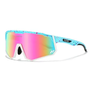 KDEAM Brand Design 2023 nuovo arrivo occhiali sportivi avvolti TR90 occhiali da sole polarizzati infrangibili da ciclismo da uomo KD0722