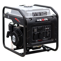 Mesin Las Bensin Portabel 5KW AC Inverter Bingkai Terbuka Kecil Generator Las Petrol
