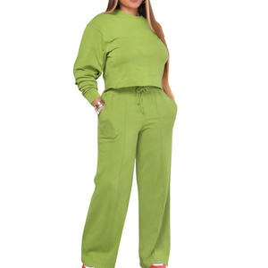 ชุดเซ็ตสองชิ้นสำหรับผู้หญิง ผ้าถักเนื้อนุ่ม น้ำหนักเบา สวมใส่สบาย เหมาะสำหรับฤดูร้อน เสื้อแขนสั้นและกางเกงขาสั้น ใส่สบายๆ อยู่บ้าน - Product Image 1