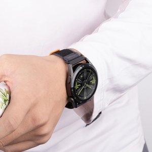 Correa de Reloj Ajustable de Liberación Rápida de Nailon Tejido Estilo Trail Loop de Repuesto para Huawei 20mm 22mm - Product Image 4