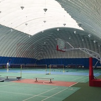 Membrane géante supportée Vente d'occasion Dôme de sport à vendre Dôme à air chaud de conditionnement de tente pour le football sportif