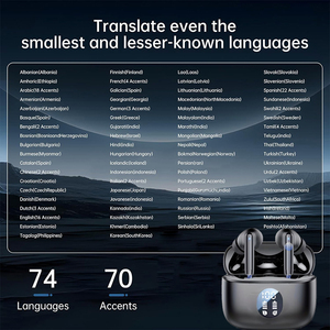 Audífonos Inalámbricos con Traducción BT 5.4 TWS, Audífonos con Traducción de Idiomas en Tiempo Real con IA, con 144 Idiomas para Negocios, Nuevo Producto - Product Image 6