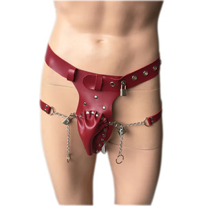 Attrezzatura SM per la tortura, mutande da uomo con cintura di castità, pantaloni anti-masturbazione, bondage, allenamento, alternativa al pene, gusto adulto - Product Image 3