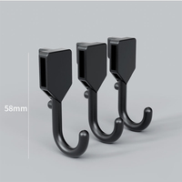 Support de panneau perforé à un niveau efficace et moderne Design peu encombrant pour la maison Cuisine Salon en plastique pour outils Pots de literie