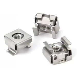 Armoires en acier inoxydable vis trou carré fileté ressort serrure <span class=keywords><strong>Cage</strong></span> écrou flottant - Product Image 3