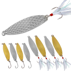 Long Throw Submersible Sequin Basse Cuillère Type Dur Appât Sequin Sangsue Ananas Métal Hyperboloïde Leurre <span class=keywords><strong>pour</strong></span> <span class=keywords><strong>Truite</strong></span> Espèces - Product Image 1