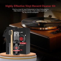 Kit de nettoyage portable 50 ml pour disques optiques, nettoyant à base d'extraits végétaux naturels pour disques vinyles, CD, DVD, élimination des rayures et de la poussière