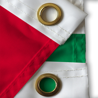 Drapeau de Dubaï en polyester imperméable à impression numérique Flagnshow 3X5 ÉMIRATS ARABES UNIS ÉAU DRAPEAU DE DUBAÏ