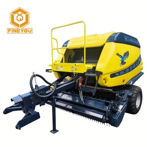 Équipement de mise en balle d'herbe <span class=keywords><strong>agricole</strong></span> de machine de presse ronde de <span class=keywords><strong>foin</strong></span> de rendement élevé <span class=keywords><strong>pour</strong></span> l'ensilage de paille de ferme et l'utilisation d'emballage de fourrage - Product Image 3