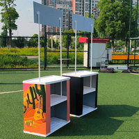 Meilleures ventes en gros Exposition publicitaire Pop up Promotion Table d'affichage pliante Comptoir Table de promotion