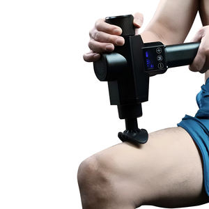 Para Meresoy Cordless Handheld Therapy Massageador Dispositivo com rotação cabeça atleta Vibração Muscle Massage Gun para o corpo - Product Image 2