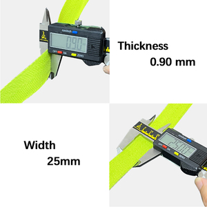 منسوجات منزلية عالية الجودة مخصصة 25 شريط ربط ناعم من القطن الطبيعي حزام متعرج - Product Image 2