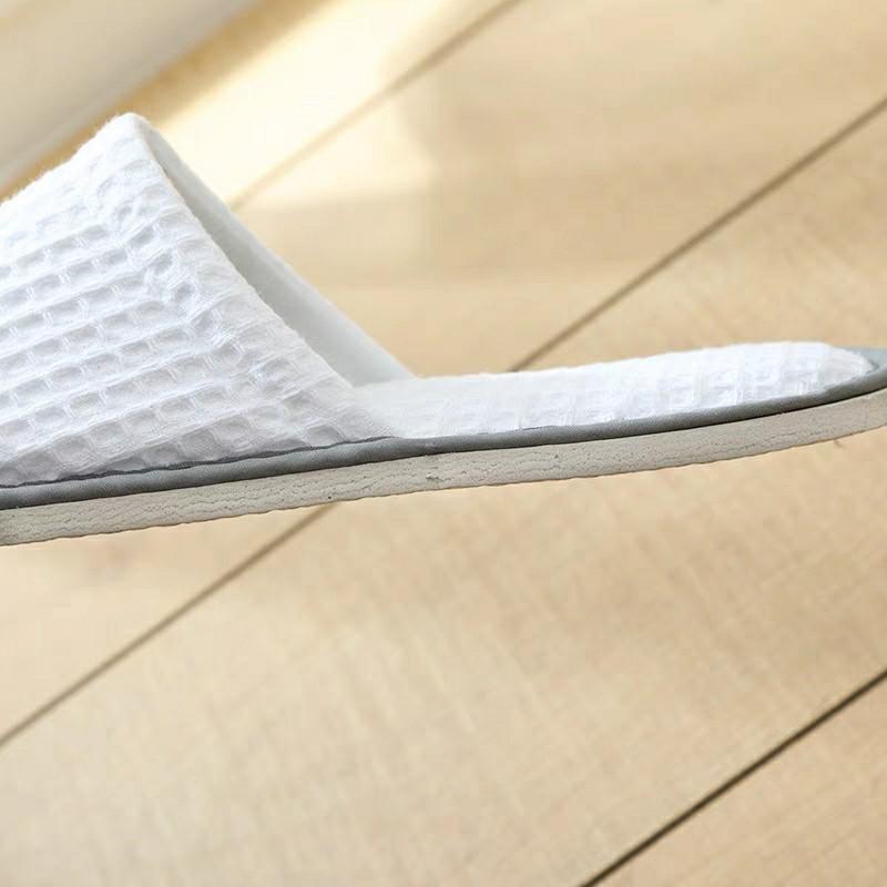 Factory Wholesale, Custom, Hot Spring Washed, SPA Waffle Slippers