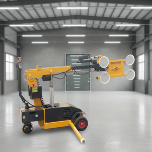 Ventouse robotique électrique mini 600kg 800kg pour levage de verre et granit, idéale pour l'installation de dalles de marbre - Product Image 1