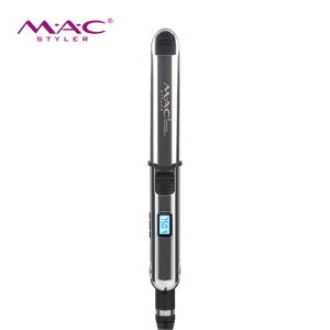 Piastra per <span class=keywords><strong>Capelli</strong></span> MAC 450F 2 in 1 con Terapia alla Cheratina, Piastra in Titanio, Display LCD, Temperatura Regolabile, per <span class=keywords><strong>Capelli</strong></span> Spessi - Product Image 2