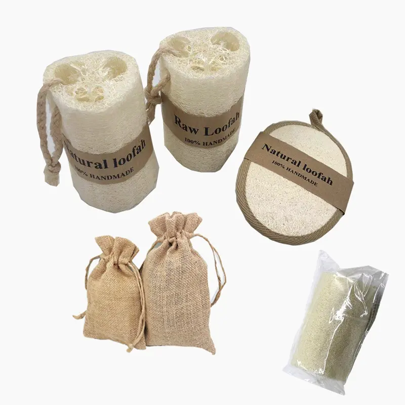 100% natural loofah sponge pad dried loofah kids loofah