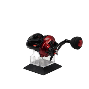 Moulinets de pêche à lancer, rapport de vitesse de la bobine 6.4:1, résistance maximale 10 kg, pour droitier, en aluminium, pour la pêche en lac, avec corps de <span class=keywords><strong>moulinet</strong></span> en fibre de carbone - Product Image 3