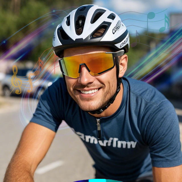 New Style Sports Spectacles Wireless Audio for Bluetooth Sunglasses with Headset Headphone Smart Glasses Ai Sunglasses