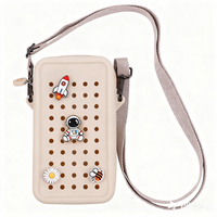 Sac bandoulière mini en silicone pour femme Chinfai, sac à bandoulière long en silicone, sacs à bandoulière OEM, cadeaux pour le jour du match