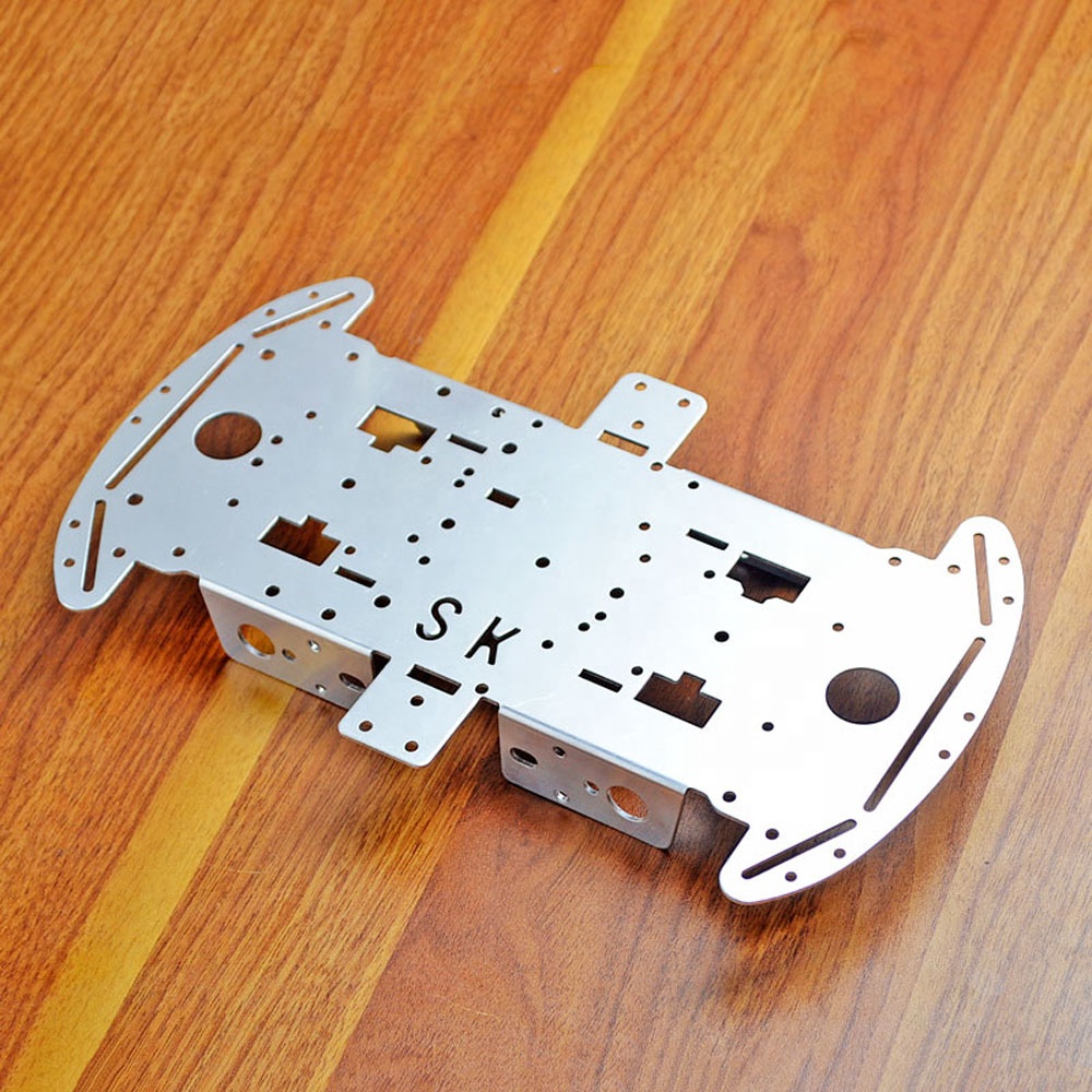 LewanSoul Kit De Chasis Mecanum Con Ruedas Omnidireccionales – Coche Robot 4WD De Aleación De Aluminio Para Bricolaje Con Arduino Y Raspberry Pi