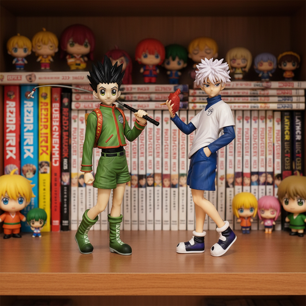 魅惑的なコレクション：ハンター×ハンターのキルアフィギュアの世界へ