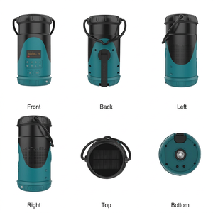 Linterna multifunción para acampar con altavoz Bluetooth, luz LED recargable, resistente al agua, portátil para exteriores, para senderismo y Picnic - Product Image 5