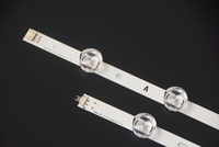 Barre de rétroéclairage LED pour téléviseur 47 pouces, indice de protection IP20, aluminium, 6000K, blanc froid, bandes LED pour réparation