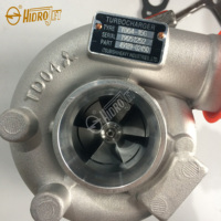 Accessoire d'excavatrice, turbocompresseur S4K 49189-02450 5I8122 5I-8122, pièces de machines de construction