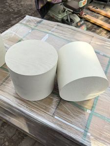 Pt Pd Rh in ceramica a nido d'ape catalizzatore universale convertitore catalitico substrato per auto scarico ad alte prestazioni in ceramica monolite - Product Image 6