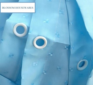 <span class=keywords><strong>Rideau</strong></span> <span class=keywords><strong>de</strong></span> <span class=keywords><strong>douche</strong></span> jacquard <span class=keywords><strong>de</strong></span> luxe, haute qualité, 100% polyester, résistant - Product Image 3