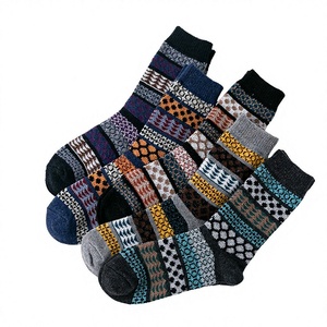 SASPORTS LEAGUE Women Winter Cold Weather Hiking Thermal Crew Socks-Cotton Sweat-Absorbent Bow Decoration Yoga Application - Product Image 3