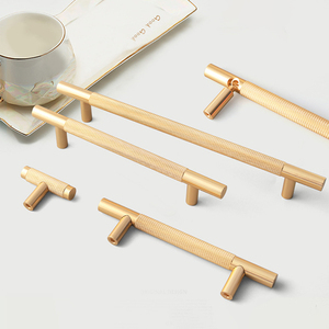 Tiradores de puerta de aleación de aluminio de diseño moderno de tipo italiano para armario de tocador de cocina, tiradores de dormitorio o baño - Product Image 4