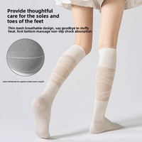 Chaussettes de compression fines multicolores personnalisées Compports 200N Mesh haute performance populaires pour le sport et la course à pied