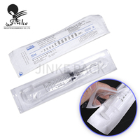Papier de scellage blister médical imprimé personnalisé, rouleau de papier d'emballage de polymérisation blister médical pour seringue jetable