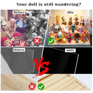 Acrylic hiển thị trường hợp cho LEGO minifigure hành động hình với kệ sưu tầm lưu trữ lắp ráp Showcase cho hộp mù - Product Image 3