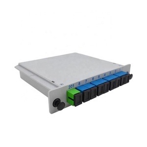 Divisor de Fibra Óptica PLC 1x8 SC APC/<span class=keywords><strong>UPC</strong></span>, Tipo Cassette LGX Sin Bloqueo para Redes FTTH FTTB PON - Product Image 3