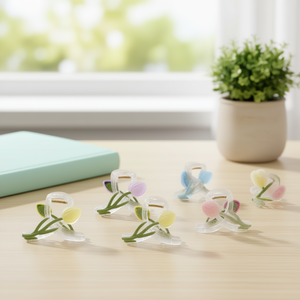 Fermaglio per capelli Tulip Frosted Claw Clip 8 cm, accessorio moda per donna - Product Image 3