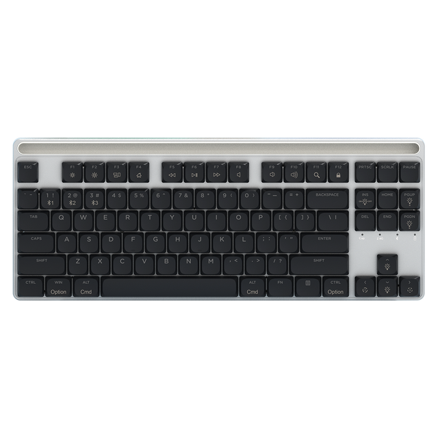 China Wholesale Mechanical Keyboard Blue Switch Gaming Keyboard 80 Percent TKL Style 2.4G BT Wired Full RGB