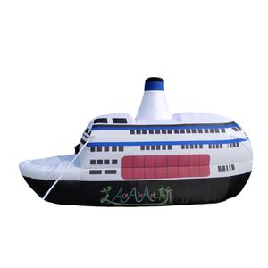 Modelo de barco de crucero inflable personalizado para eventos y promociones | Barco inflable gigante Yate Titanic Decoración para exhibición - Product Image 1
