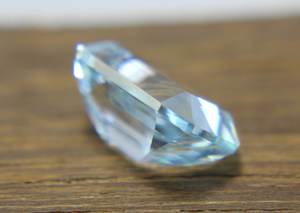 Anabiya Gemmes 6.80 Carat Aigue-Marine Bleue Naturelle Octogone à Facettes (14x10x6.80 MM) pour la Fabrication de Bijoux - Product Image 5