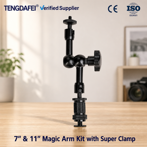 Bras de verrouillage articulé de <span class=keywords><strong>7</strong></span> pouces bras magique articulé à friction 1/4 connecteur de chaussure chaude pour caméra LCD moniteur lumière LED - Product Image 1